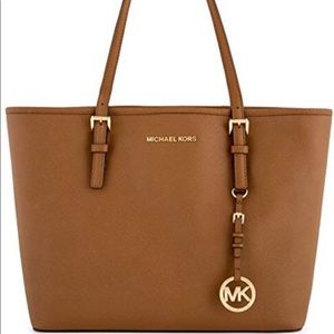 Michael Kors brown leather tote!